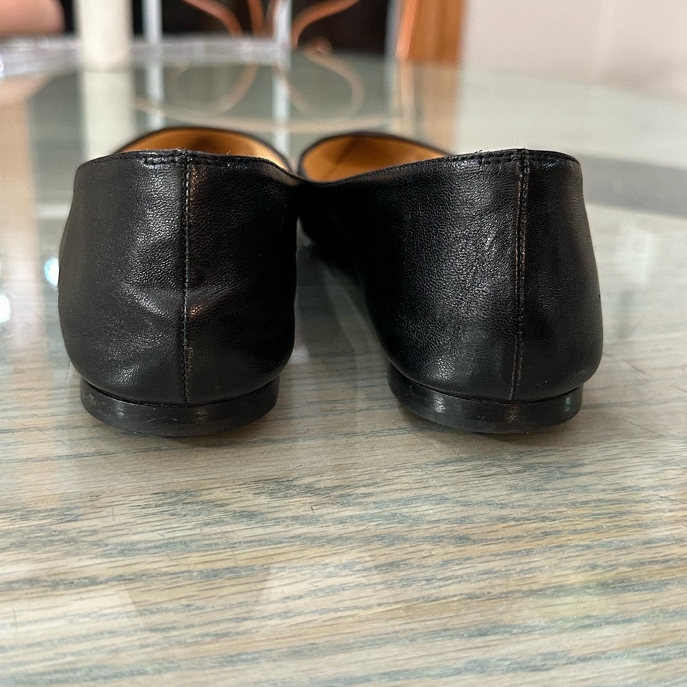 Christian Louboutin Black Pointed Flats - Picture 7 of 14